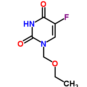 1-Ethoxymethyl-5-fluorouracil Structure,57610-22-7Structure