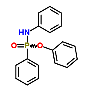 N,p-diphenylphosphonamidic acid phenyl ester Structure,57668-23-2Structure