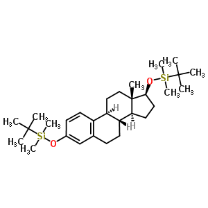 Estradiol bis(tert-butyldimethylsilyl)ether Structure,57711-41-8Structure