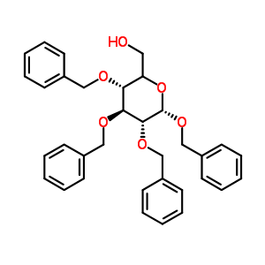 Benzyl 2,3,4-tri-o-benzyl-alpha-d-mannopyranoside Structure,57783-76-3Structure