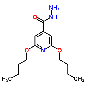 2,6-Dibutoxyisonicotinic hydrazide Structure,57803-54-0Structure