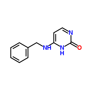 2(1H)-pyrimidinone,6-[(phenylmethyl)amino]- Structure,5785-16-0Structure