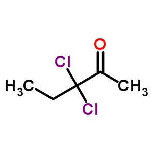 3,3-二氯-2-戊酮结构式_57856-10-7结构式