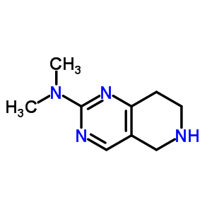 N,n-dimethyl-5,6,7,8-tetrahydropyrido[4,3-d]pyrimidin-2-amine Structure,578713-43-6Structure