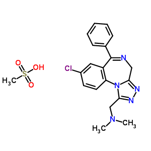 Adinazolam mesylate Structure,57938-82-6Structure