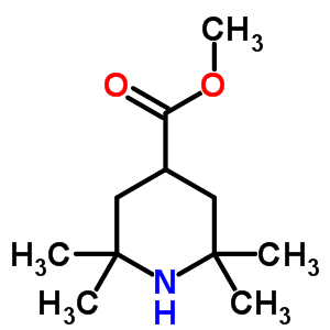 2,2,6,6-四甲基-4-哌啶羧酸甲酯结构式_58113-54-5结构式