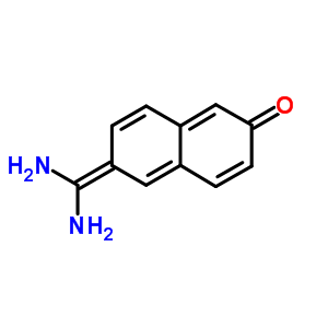6-脒基-2-萘酚结构式_58200-88-7结构式