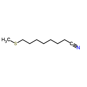 8-(Methylthio)octanenitrile Structure,58214-93-0Structure