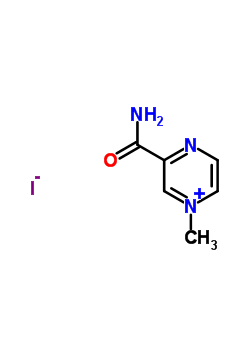 吡嗪酰胺甲碘化物结构式_58219-37-7结构式