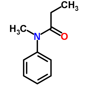 n-甲基-n-苯基丙酰胺结构式_5827-78-1结构式