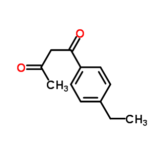 1-(4-Ethyl-phenyl)-butane-1,3-dione Structure,58278-92-5Structure