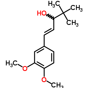 1-(3,4-Dimethoxyphenyl)-4,4-dimethyl-1-penten-3-ol Structure,58344-45-9Structure
