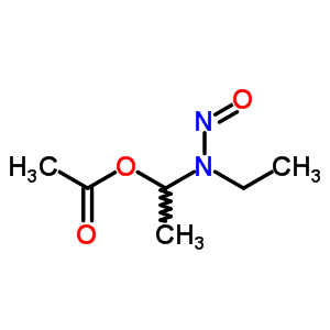 Ethyl(1-acetoxyethyl)nitrosamine Structure,58431-24-6Structure