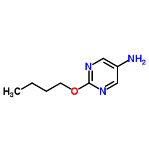 (9ci)-2-丁氧基-5-嘧啶胺结构式_58443-14-4结构式