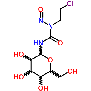 1-(2-Chloroethyl)-3-(beta-d-glucopyranosyl)-1-nitrosourea Structure,58484-07-4Structure