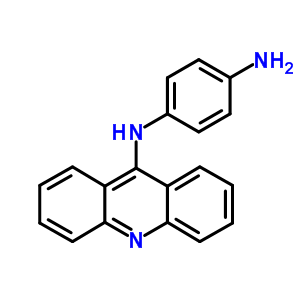 4-(9-吖啶基氨基)苯胺结构式_58658-11-0结构式