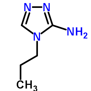 4-丙基-4H-1,2,4-噻唑-3-胺结构式_58661-97-5结构式