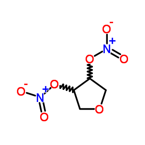 Trans-oxolane-3,4-diol dinitrate Structure,58690-46-3Structure