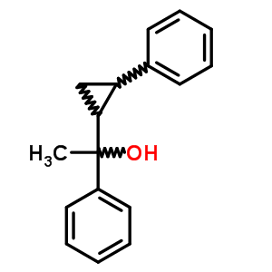 1-苯基-1-(2-苯基环丙基)乙醇结构式_58692-65-2结构式