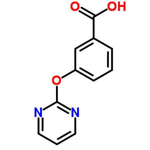 3-(2-嘧啶氧基)苯羧酸结构式_5871-19-2结构式