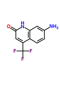 7-氨基-4-三氟甲基-2-喹啉酮结构式_58721-76-9结构式
