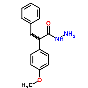 alpha-(对甲氧基苯基)氢化肉桂酰肼结构式_58973-43-6结构式