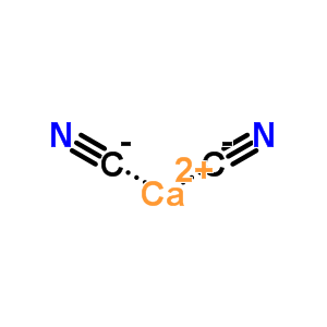 氰化钙结构式_592-01-8结构式