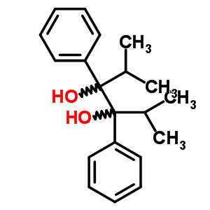 2,5-Dimethyl-3,4-diphenyl-hexane-3,4-diol Structure,59214-60-7Structure
