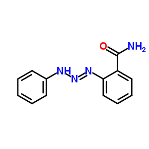 2-苯胺二氮杂烯苯甲酰胺结构式_59255-02-6结构式