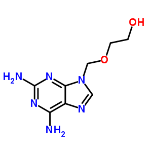 2-[(2,6-Diaminopurin-9-yl)methoxy]ethanol Structure,59277-86-0Structure
