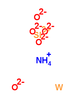 锑酸铵钨盐氢氧化物氧化物结构式_59372-48-4结构式
