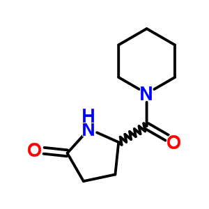 5-(哌啶-1-羰基)吡咯烷-2-酮结构式_59388-44-2结构式