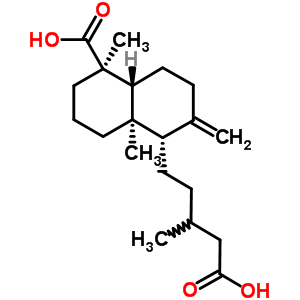 Dihydroagathic acid Structure,5956-15-0Structure