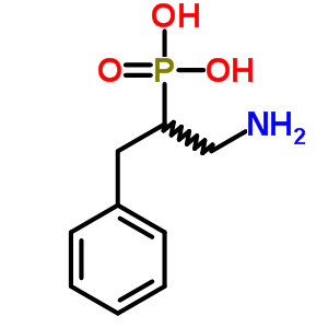 2-氨基-1-苄基乙基磷酸结构式_59590-70-4结构式