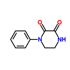 1-苯基哌嗪-2,3-二酮结构式_59702-39-5结构式
