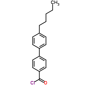 反式-4-戊基双环己基甲酰氯结构式_59748-37-7结构式