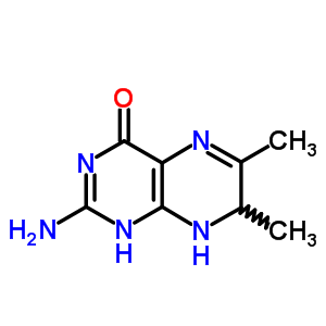 6,7-Dimethyl-7,8-dihydropterin Structure,5977-33-3Structure