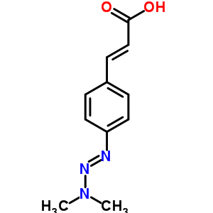 3-(4-Dimethylaminodiazenylphenyl)prop-2-enoic acid Structure,59971-42-5Structure