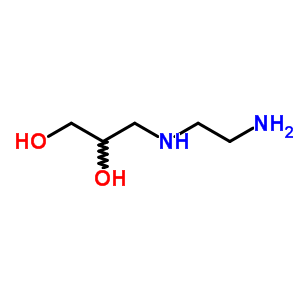 3-((2-氨基乙基)氨基)-1,2-丙二醇结构式_60095-23-0结构式