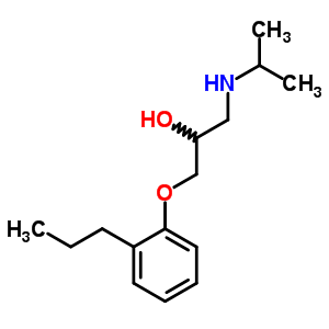 Dihydroalprenolol Structure,60106-89-0Structure
