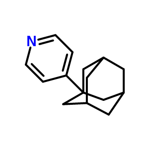 4-(1-金刚烷)吡啶结构式_60159-38-8结构式