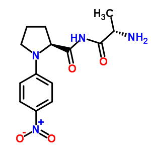 丙氨酰基脯氨酸-4-硝基苯胺结构式_60189-44-8结构式