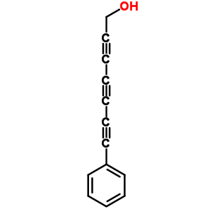 7-苯基-2,4,6-庚三炔-1-醇结构式_60214-15-5结构式