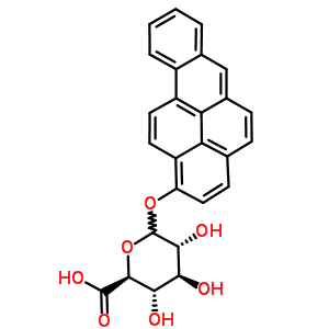 Benzo(a)pyrenyl-1-glucuronide Structure,60262-82-0Structure