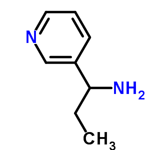 1-(3-吡啶基)-1-丙胺结构式_60289-67-0结构式