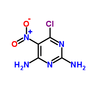 6-Chloro-5-nitro-pyrimidine-2,4-diamine Structure,6036-64-2Structure