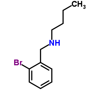 N-(2-bromophenylmethyl)butylamine Structure,60509-38-8Structure