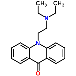 10-(2-(Diethylamino)ethyl)-9(10h)-acridinone Structure,60536-22-3Structure