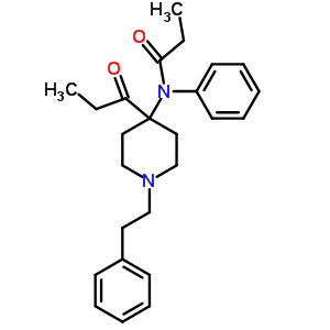 N-[4-(1-oxopropyl)-1-(2-phenylethyl)-4-piperidinyl ]-n-phenylpropanamide Structure,60644-97-5Structure