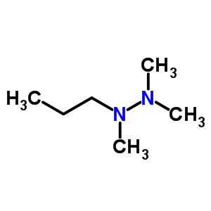1,2,2-Trimethyl-1-propyl-hydrazine Structure,60678-65-1Structure